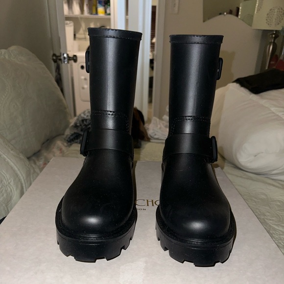 Jimmy Choo Rubber Rain boots - Picture 9 of 9
